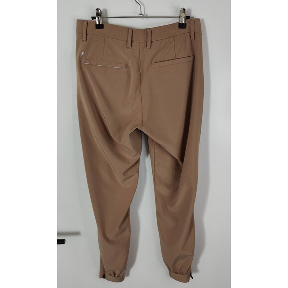 Primo Pants Mens 29x28 Black & Tan Jogger Ankle Zip Golf Lot of 2 - Picture 5 of 8